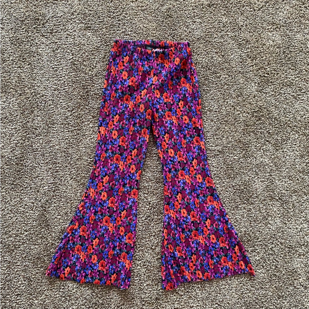 Groovy floral pants